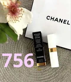 CHANELシャネルリップROUGECOCO BAUME 756チェリーバースト