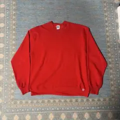 90s Russell Athletic USA製 無地スウェットレッドLのサムネイル
