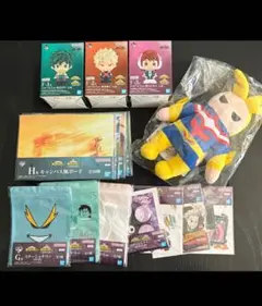 一番くじ 僕のヒーローアカデミア ヒロアカ フィギュア E賞 F賞 その他セット