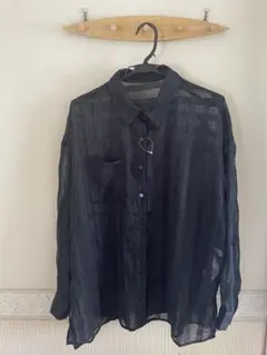 chocol raffine robe シアーシャツ ブラック Fのサムネイル