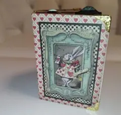 【蛇腹ファイル付】おすそ分けファイル❤273　バインダー　スタンペリア　アリス 自立型蛇腹ファイル【A5サイズ対応】◇384 スタンペリア アリス&Sweety