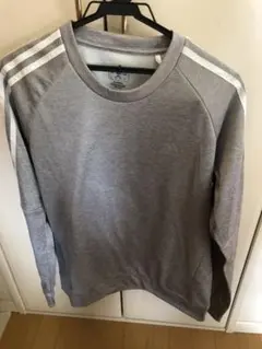 アディダス　オリジナル　パーカー　スウェット　グレー　L