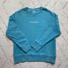 ZARA トレーナー 8歳　128cm ライトターコイズ