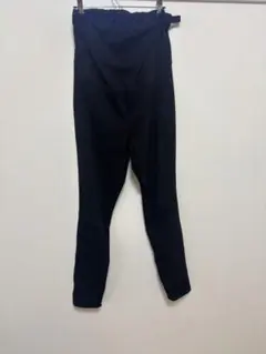 【1回のみ着用】ウルトラストレッチ　マタニティ　レギンスパンツ　ブラック　LL