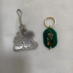 ムーミンバレーパーク キーホルダーチャーム＆MOOMINキーホルダー　２点セット
