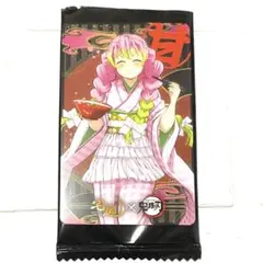 宅麺　甘露寺蜜璃　　イラストカード　ufotable 鬼滅の刃