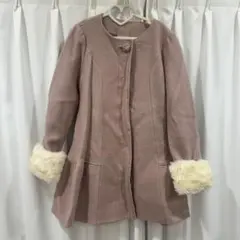 Ank Rouge コート ピンク ビジューのサムネイル