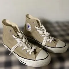 CONVERSE ALL STAR ハイカット ベージュ 25.0