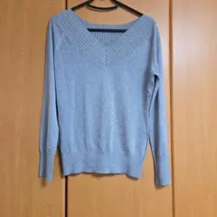 MICHEL KLEIN　Vネック 長袖トップス 3B