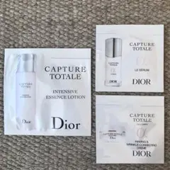 DIOR カプチュールトータル　サンプルセット　化粧水美容液クリーム