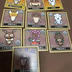 平成レトロ　なめこシールセット