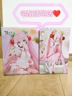 ぬーどるストッパーフィギュア 桜ミク2023にっこりver ＆桜ミク2024