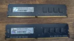 G.Skill DDR4-2666 16GB (8GB×2枚) メモリ - メルカリ