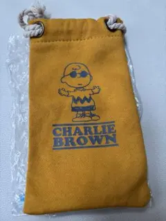 【PEANUTS】チャーリーブラウン メガネポーチ
