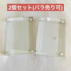 アクリルフォトフレーム ブロック型（チェキ ミニ）2個セット（バラ売り可）のサムネイル