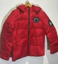 ダウンジャケット赤