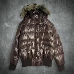 はなまる様専用♪y2k N-2B ユニクロ ファー ダウンジャケット 平成ギャル