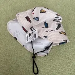 車プリント ハット 54cm