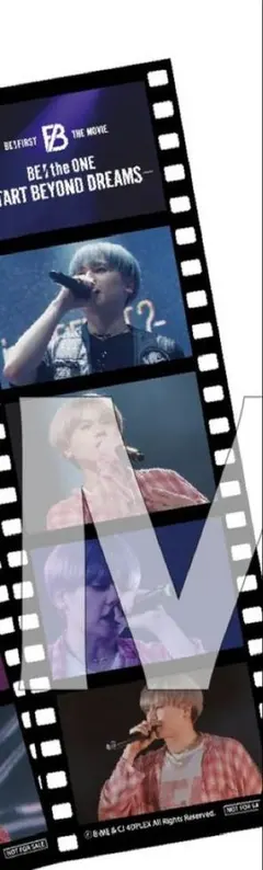 BEFIRST BE:the ONE 映画特典　生コマフィルムMANATO