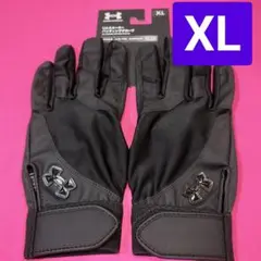 現品限り【本日値下げ】4450→2700アンダーアーマーバッティング手袋黒XL