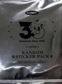 韓国限定 ポケモン 30周年記念 ステッカー 1パック 新品未開封 - メルカリ