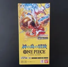 ワンピースカード　神の島の冒険　未開封　テープ付きBOX
