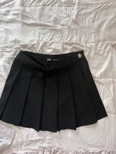 ZARA ブラック プリーツスカート EUR 36