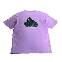 プリントTシャツ　XLARGE アニマル　半袖　パープル　XL 古着　8#f