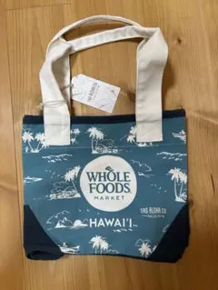 新品 WHOLE FOODS MARKET トートバッグ ハワイ限定