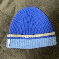 UNIQLO MARNI ニット帽 ビーニー青/水色/ベージュ ONE SIZE