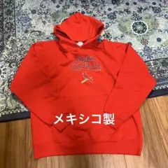 MLB カージナルス　メキシコ製　パーカー　フーディー　ヴィンテージ　レッド