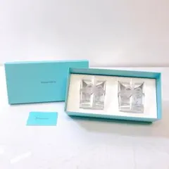 【未使用品】 ティファニー ボウグラス リボン ペアグラス