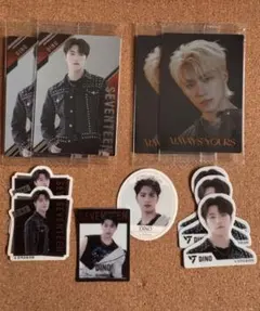 SEVENTEEN ディノ ステッカー シール カード グミ ウエハース