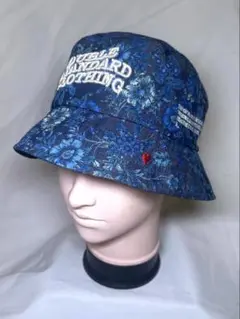 DOUBLE STANDARD CLOTHING バケットハット ネイビー　花柄
