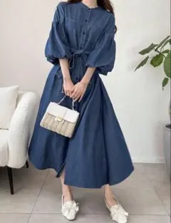 ワンピース デニムワンピース FRIFUL レディース