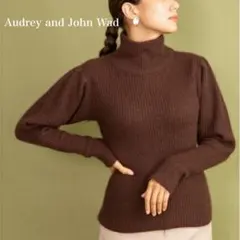 美品✨ Audrey and John Wad アンゴラ ハイネック ニット