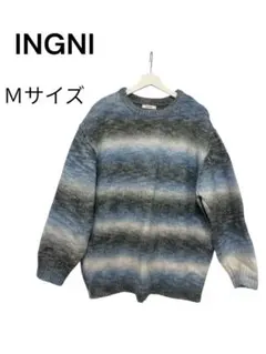 INGNI イング Mサイズ ストライプセーター