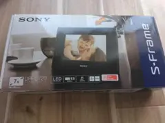 ☆美品☆SONY DPF-D720 7インチ　デジタルフォトフレーム　赤のサムネイル