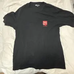 Coca-Cola ロゴ入り 黒 Tシャツ