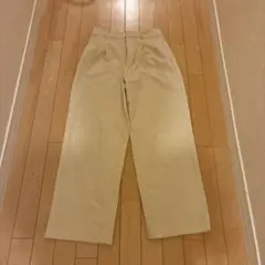 ユニクロワイドタックパンツM