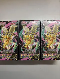 新品未開封　ポケモンカード MEGAドリームex 3BOXシュリンク付