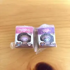 サンリオキャラクターズ　ミニチュアパッケージコレクション　マイメロディ　クロミ