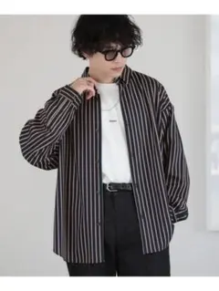 レイジブルー ラグストライプシャツLS RAGEBLUE