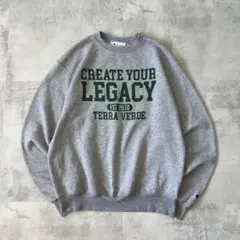 USA規格　champion チャンピオン　スウェット　カレッジ　スポーツ　M