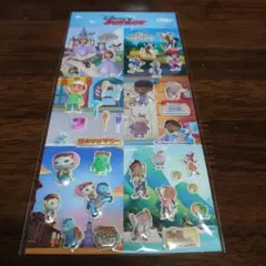 ♡ボンボンドロップシール　ぷくぷくシール　Disney Junior ディズニー