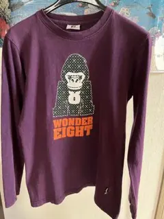 Wonder eight ゴリラ Tシャツ　長袖