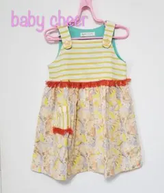 【100】新品　ベイビーチアー　ワンピース