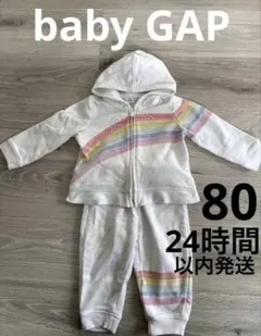 baby GAP レインボー トレーナー 80