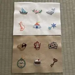 刺繍ワッペン　デコレーションセット