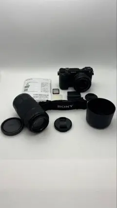 SONY α6500 E 24mm F1.8 ZA レンズキット - メルカリ